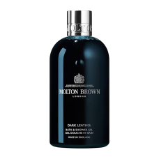 MOLTON BROWN Dark Leather Bath & Shower Gel 300ml - Гель для ванни та душу «Темна шкіра»