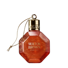 MOLTON BROWN Marvellous Mandarin & Spice Bath & Shower Gel Festive Bauble 75 ml - Гель для ванни та душу з ароматом мандарину і прянощів