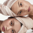 MON MOU Soft Silk Turban Nude - Двосторонній рушник-тюрбан для делікатного сушіння волосся (нюдовий) - фото №2