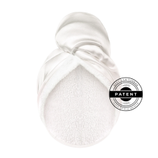 MON MOU Soft Silk Turban White - Двосторонній рушник-тюрбан для делікатного сушіння волосся (білий) MON MOU Soft Silk Turban White - Двосторонній рушник-тюрбан для делікатного сушіння волосся (білий)