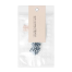 MON MOU Silk Slim Scrunchie Gray Blue - Тонка шовкова резинка (сіро-блакитна) - фото №1