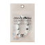 MON MOU Silk Slim Scrunchie Black Point - Тонка шовкова резинка (біла в чорний горох) - фото №1 MON MOU Silk Slim Scrunchie Black Point - Тонка шовкова резинка (біла в чорний горох) - фото №1