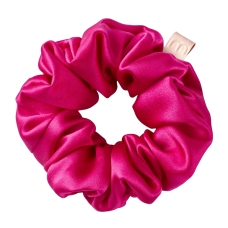 MON MOU Silk Large Scrunchie Berry - Об'ємна резинка для волосся з натурального шовку 