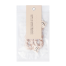 MON MOU Silk Mini Slim Scrunchie Set Nude 2шт - Набір тонких шовкових міні-резинок (нюдовий) - фото №1