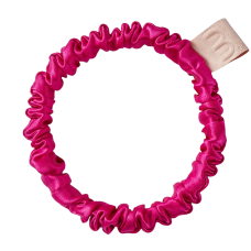 MON MOU Silk Slim Scrunchie Berry - Тонка шовкова резинка (ягідна) MON MOU Silk Slim Scrunchie Berry - Тонка шовкова резинка (ягідна)