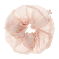 MON MOU Silk Volume Scrunchie Nude - Супероб'ємна шовкова резинка (нюдова)
