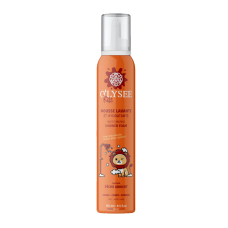 O'LYSEE Kids Moisturizing Shower Foam 3 в 1 "Peach & Apricot" 250ml - Дитяча крем-пінка для купання 3 в 1 з ароматом персика та абрикоса