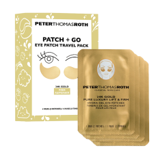 PETER THOMAS ROTH Hydra-gel Travel Pack 4-Pairs - Подарунковий набір гідрогелевих патчів із 24K золотом PETER THOMAS ROTH Hydra-gel Travel Pack 4-Pairs - Подарунковий набір гідрогелевих патчів із 24K золотом