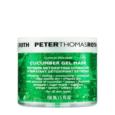 Peter Thomas Roth Cucumber Gel Mask Extreme De-Tox Hydrator 150ml - Гелева маска для обличчя для інтенсивного детоксу та зволоження з екстрактом огірка Peter Thomas Roth Cucumber Gel Mask Extreme De-Tox Hydrator 150ml - Гелева маска для обличчя для інтенсивного детоксу та зволоження з екстрактом огірка