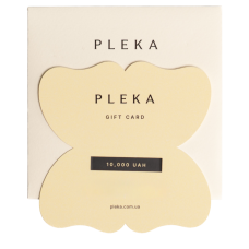 Подарунковий сертифікат PLEKA на суму 10000 гривень Подарунковий сертифікат PLEKA на суму 10000 гривень