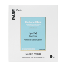 RARE PARIS Carbone Glacé Purifying Face Mask 5х23ml - Набор очищающих масок с гамамелисом и экстрактом мальвы RARE PARIS Carbone Glacé Purifying Face Mask 5х23ml - Набор очищающих масок с гамамелисом и экстрактом мальвы
