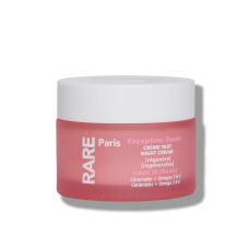 Rare Paris Exception Rosée Night Cream 50ml - Відновлювальний нічний крем для обличчя з церамідами, Омега 3 та 6