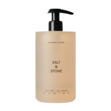 SALT & STONE Body Wash Saffron & Cedar 450ml - Антиоксидантний гель для душу з ароматом шафрану та кедру
