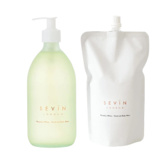 Sevin London Porcelain White Hand and Body Wash Gift Bag - Подарунковий набір Sevin London Porcelain White Hand and Body Wash Gift Bag - Подарунковий набір