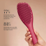 TANGLE TEEZER The Complete Carebrush Glossed Raspberry - Щітка для волосся - фото №8
