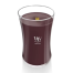 Woodwick Medium Phantom Cherry 275 г - Ароматична свічка з ароматом темної вишні та амбри - фото №1