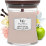 Woodwick Mini Vanilla & Sea Salt 85 г - Ароматична свічка з ароматом ванілі та нотами морської солі - фото №2