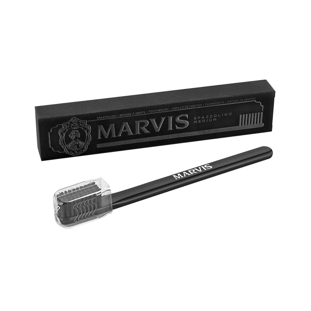 Marvis Toothbrush Black Medium Marvis Toothbrush Black Medium