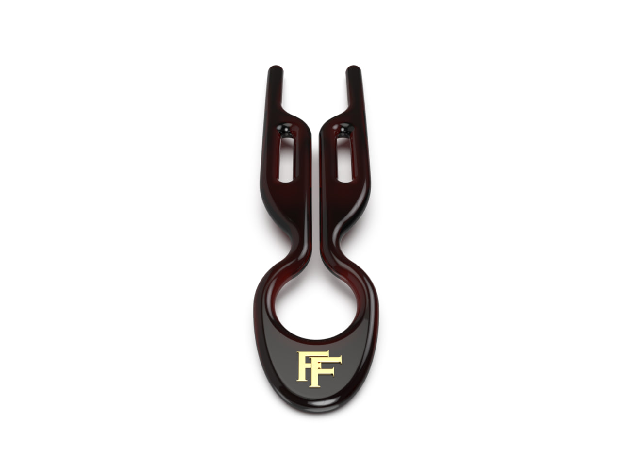 Fiona Franchimon Hairpin Brown - Шпильки No1 (Коричневі, 1шт)