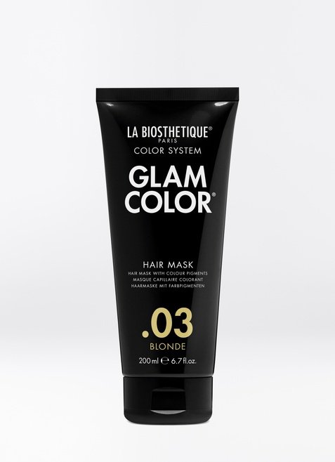 La Biosthetique Glam Color Hair Mask .03 Blonde 200ml - Тонуюча маска La Biosthetique Glam Color Hair Mask .03 Blonde 200ml - Тонуюча маска