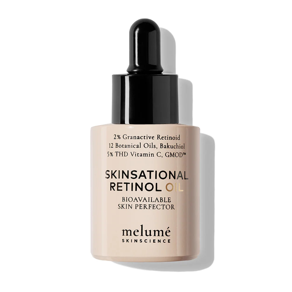 Melumé Skinscience Skinsational Retinol Oil 30ml - Олія для обличчя з 2% ретиноїду і 5% вітаміну С THD Melumé Skinscience Skinsational Retinol Oil 30ml - Олія для обличчя з 2% ретиноїду і 5% вітаміну С THD