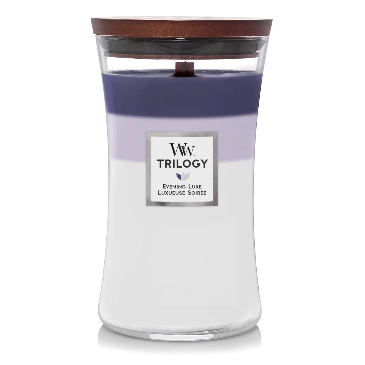 Woodwick Large Evening Luxe Trilogy 609 г - Ароматична свічка з тришаровим ароматом Woodwick Large Evening Luxe Trilogy 609 г - Ароматична свічка з тришаровим ароматом