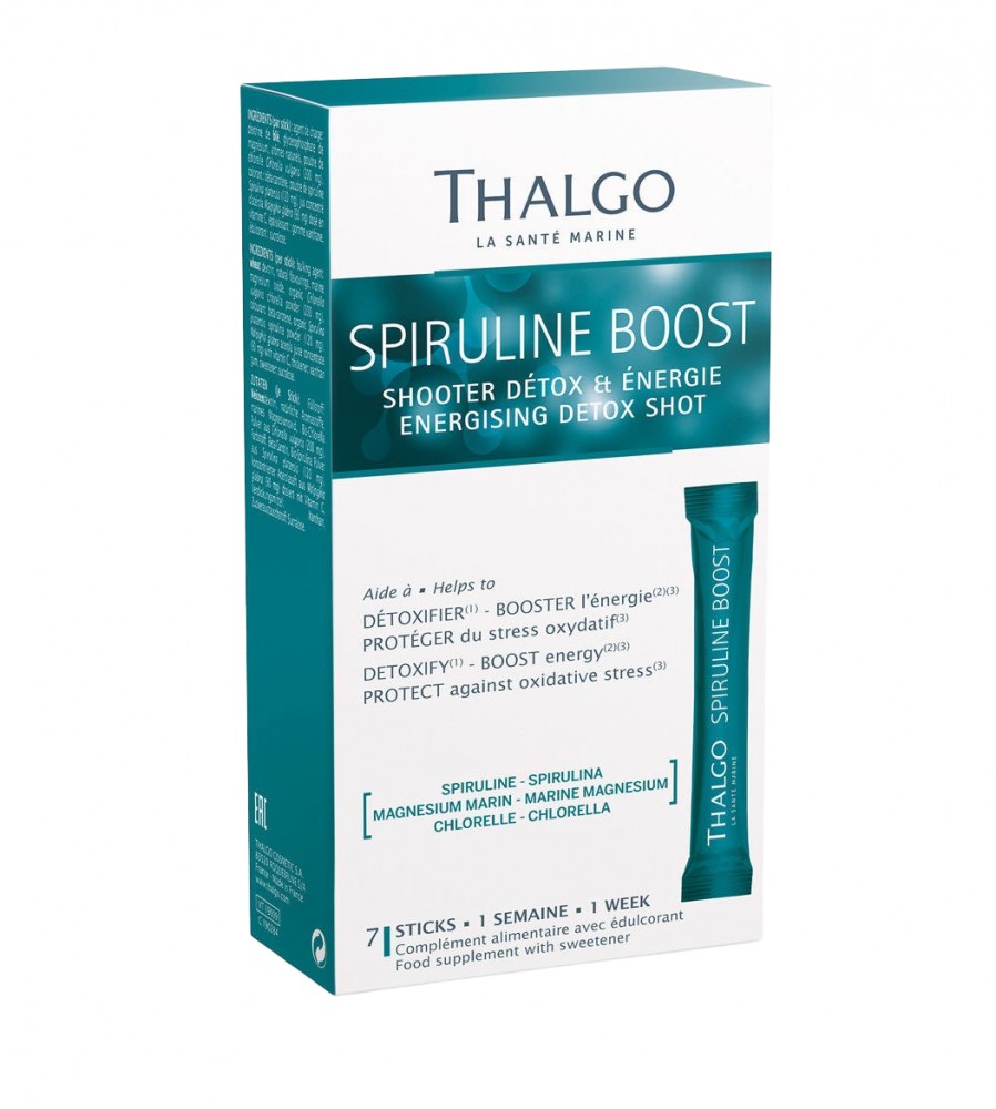 Thalgo Energising Detox Shot Spiruline Boost - Енергетичний Детокс Напій Thalgo Energising Detox Shot Spiruline Boost - Енергетичний Детокс Напій