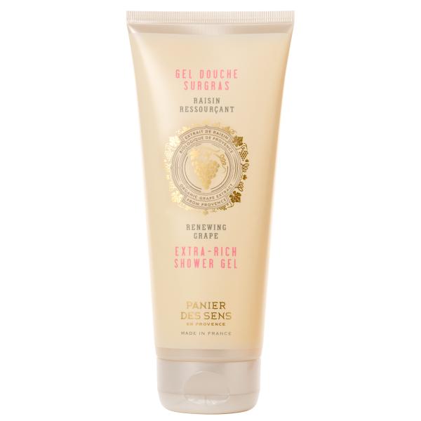 Panier des Sens Renewing Grape Extra Rich Shower Gel - Насичений гель для душу "Білий виноград"