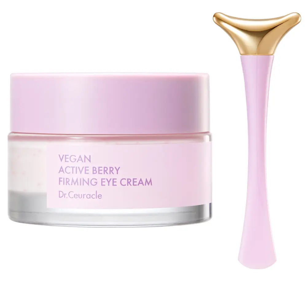Dr. Ceuracle Vegan Active Berry Firming Eye Cream 32ml - Зміцнювальний крем для шкіри навколо очей з ресвератролом та екстрактом журавлини Dr. Ceuracle Vegan Active Berry Firming Eye Cream 32ml - Зміцнювальний крем для шкіри навколо очей з ресвератролом та екстрактом журавлини