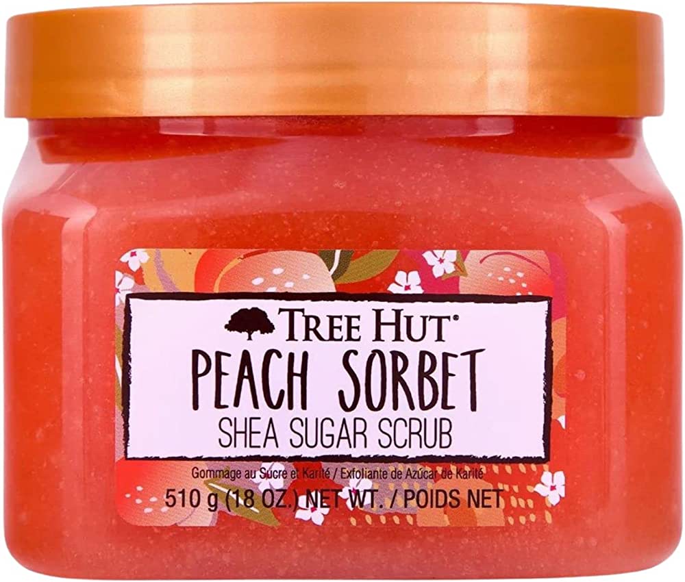Tree Hut Peach Sorbet Sugar Scrub - Скраб для тіла Tree Hut Peach Sorbet Sugar Scrub - Скраб для тіла