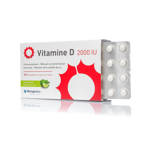 Metagenics Vitamine D 2000 IU (Вітамін Д 2000 МО) 120 табл.