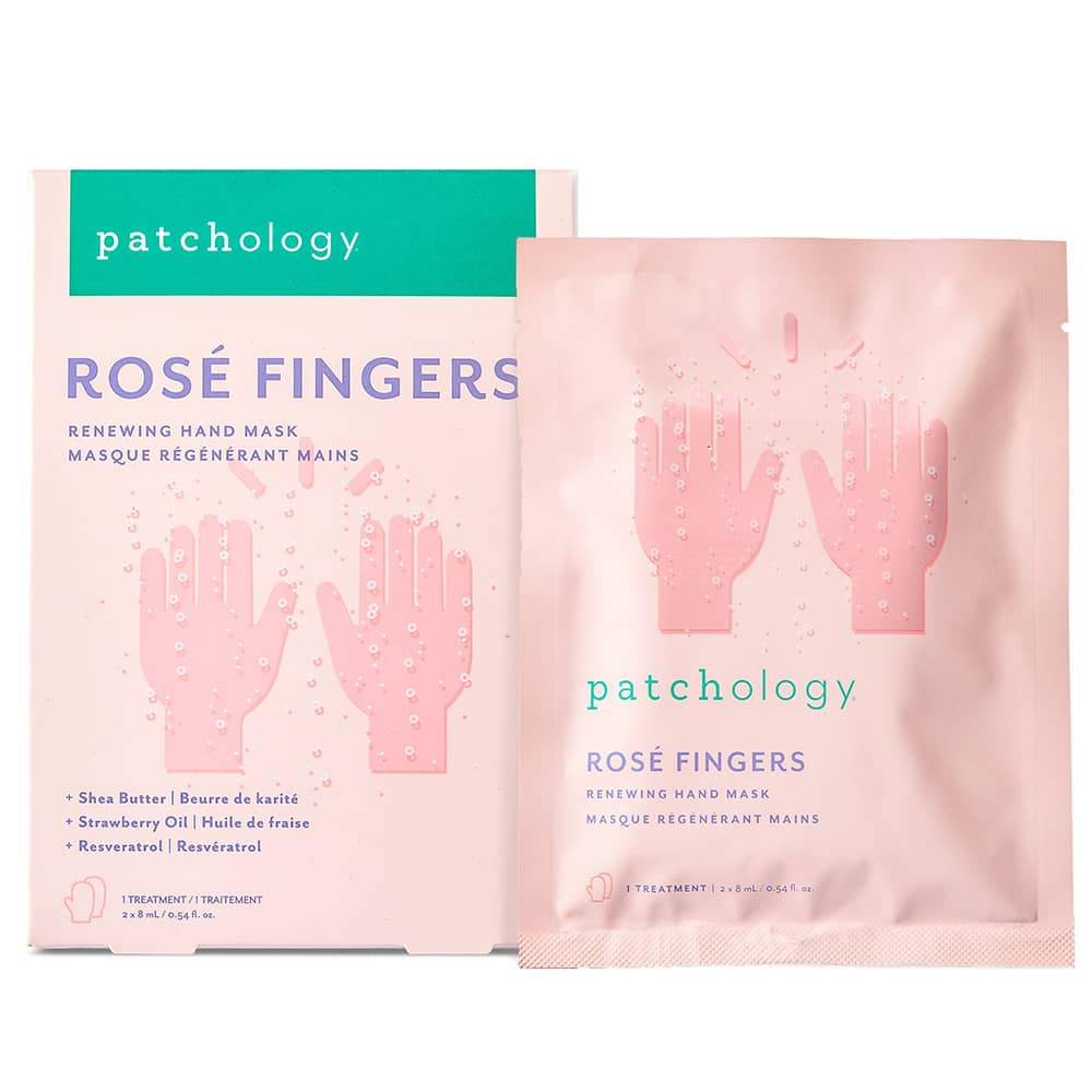 Patchology Rosé Renewing Fingers Mask - Освіжаюча маска для рук з трояндою Patchology Rosé Renewing Fingers Mask - Освіжаюча маска для рук з трояндою