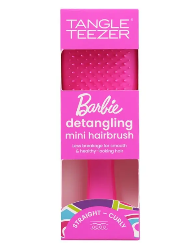 Tangle Teezer The Ultimate Detangler&Barbie Mini Dopamine Pink - Щітка для волосся Tangle Teezer The Ultimate Detangler&Barbie Mini Dopamine Pink - Щітка для волосся