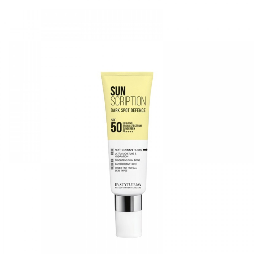 INSTYTUTUM SUNSCRIPTION DARK SPOT DEFENCE SPF50 50ml - СОНЦЕЗАХИСНИЙ КРЕМ INSTYTUTUM SUNSCRIPTION DARK SPOT DEFENCE SPF50 50ml - СОНЦЕЗАХИСНИЙ КРЕМ