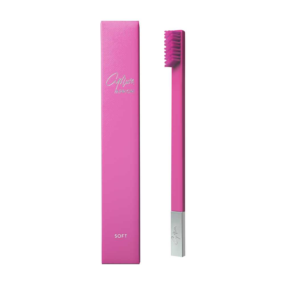 APRIORI SLIM Bubblegum Pink/Silver Soft Toothbrush - Зубна щітка APRIORI SLIM Bubblegum Pink/Silver Soft Toothbrush - Зубна щітка