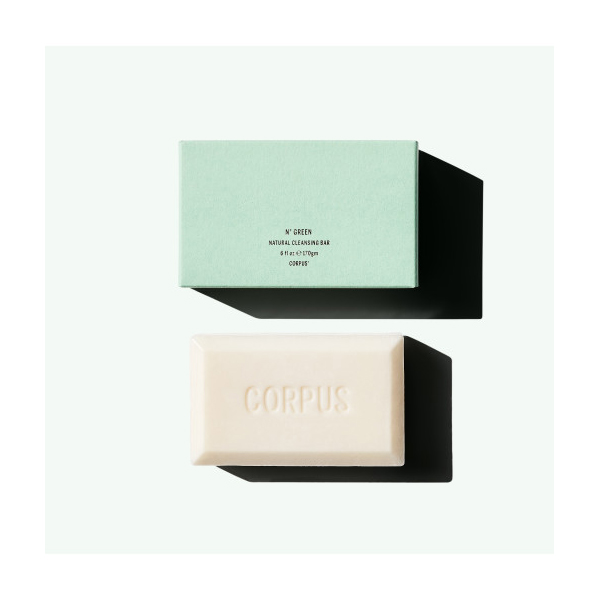 Corpus Natural Cleansing Bar "№ Green" - Натуральне очищаюче мило для тіла Corpus Natural Cleansing Bar "№ Green" - Натуральне очищаюче мило для тіла