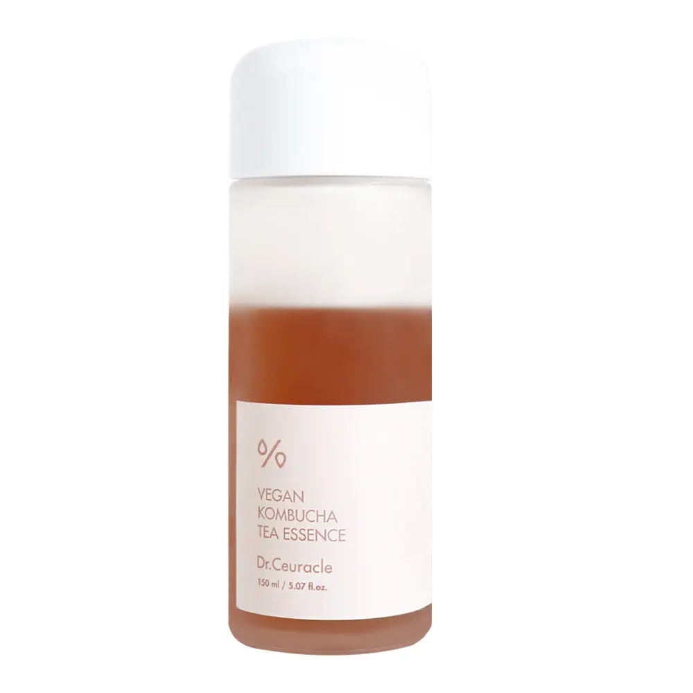 Dr. Ceuracle Vegan Kombucha Tea Essence 150ml - Веганська багатофункціональна кремова есенція з екстрактом комбучі і чорного чаю Dr. Ceuracle Vegan Kombucha Tea Essence 150ml - Веганська багатофункціональна кремова есенція з екстрактом комбучі і чорного чаю