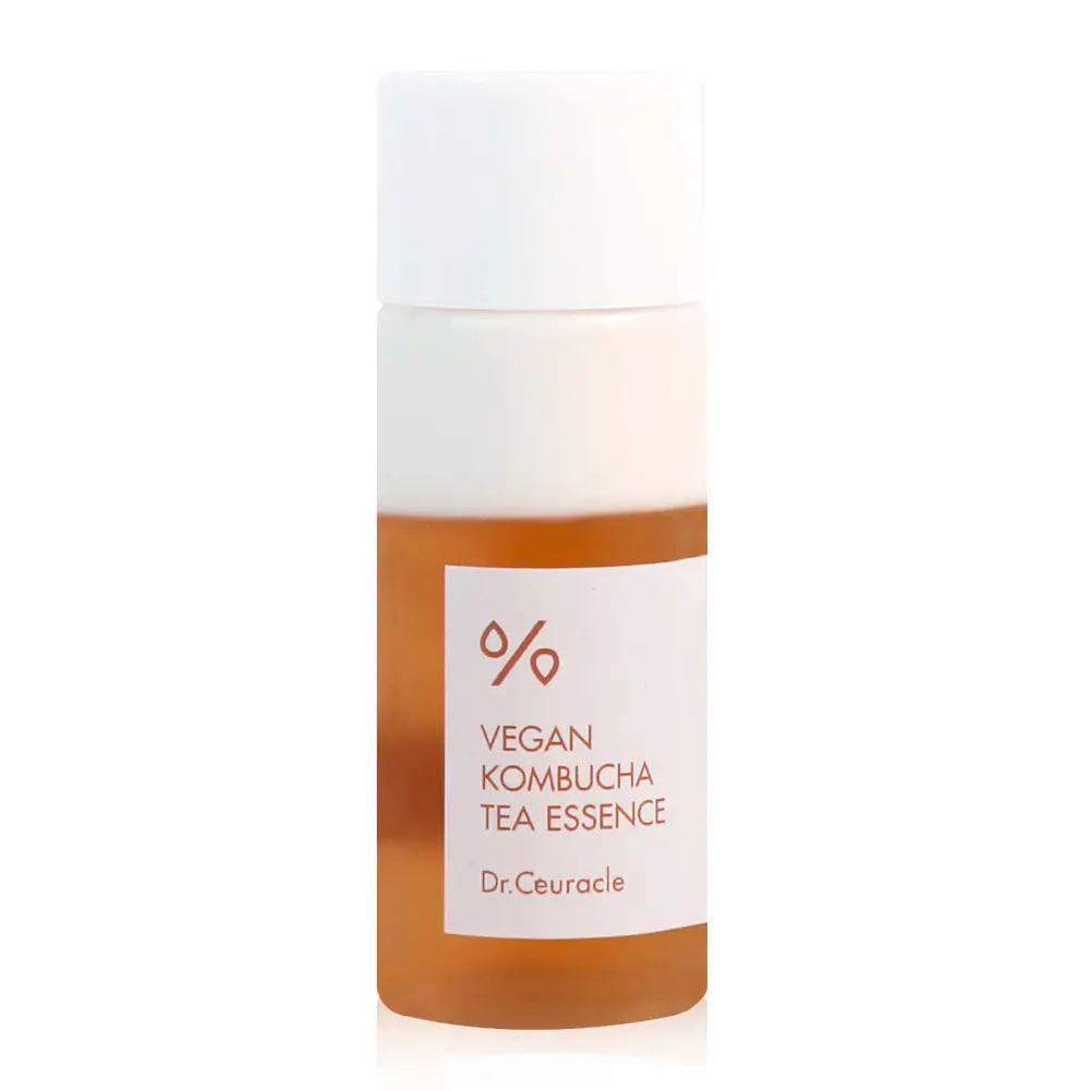 Dr. Ceuracle Vegan Kombucha Tea Essence 18ml - Веганська багатофункціональна кремова есенція з екстрактом комбучі і чорного чаю Dr. Ceuracle Vegan Kombucha Tea Essence 18ml - Веганська багатофункціональна кремова есенція з екстрактом комбучі і чорного чаю