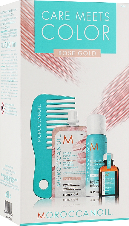 НАБІР ДОГЛЯД ТА КОЛІР MOROCCANOIL CARE MEETS COLOR ROSE GOLD НАБІР ДОГЛЯД ТА КОЛІР MOROCCANOIL CARE MEETS COLOR ROSE GOLD