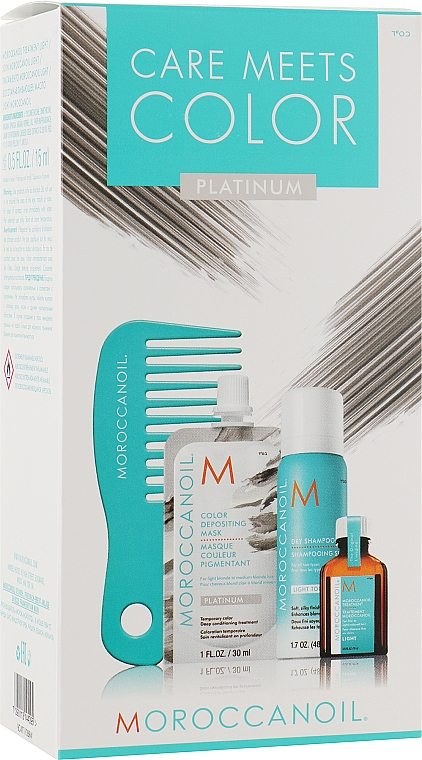 Набір Догляд і колір MoroccanOil Care Meets Color Platinum