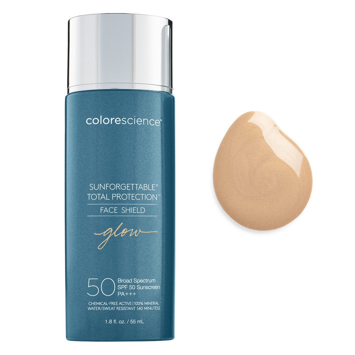 Colorescience Сонцезахисний крем для обличчя SPF 50 Sunforgettable® Total Protection Face Shield Glow Colorescience Сонцезахисний крем для обличчя SPF 50 Sunforgettable® Total Protection Face Shield Glow