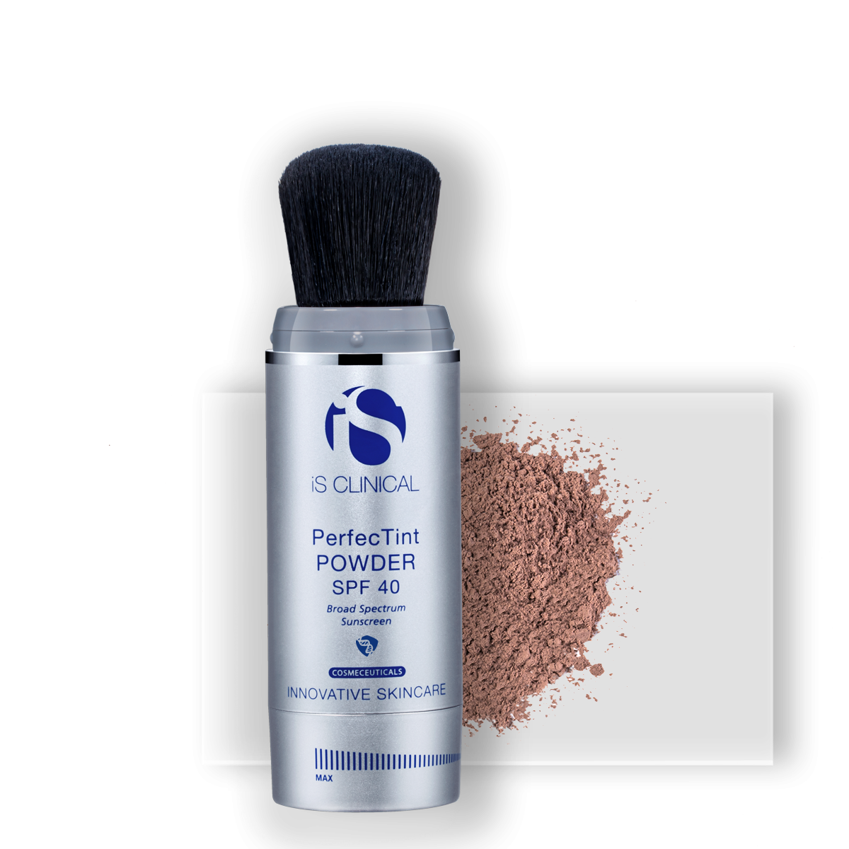 iS Clinical PerfecTint Powder SPF 40 (Beige) - Сонцезахисна пудра з ультрам'якою щіточкою у відтінку беж iS Clinical PerfecTint Powder SPF 40 (Beige) - Сонцезахисна пудра з ультрам'якою щіточкою у відтінку беж