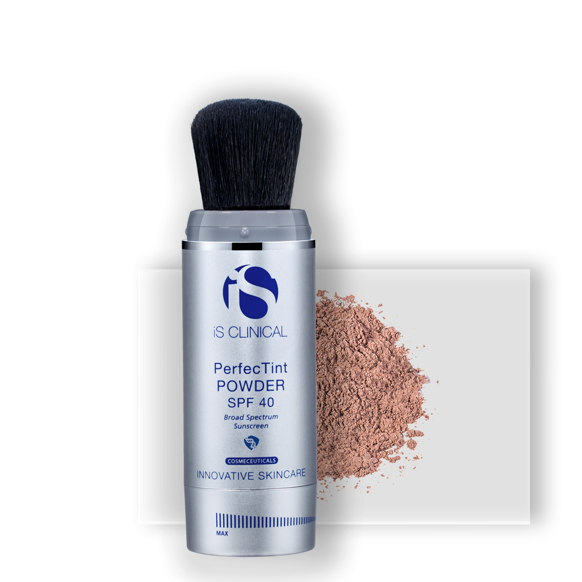 iS Clinical PerfecTint Powder SPF 40 (Beige) - Сонцезахисна пудра з ультрам'якою щіточкою у відтінку беж - фото №1 iS Clinical PerfecTint Powder SPF 40 (Beige) - Сонцезахисна пудра з ультрам'якою щіточкою у відтінку беж - фото №1