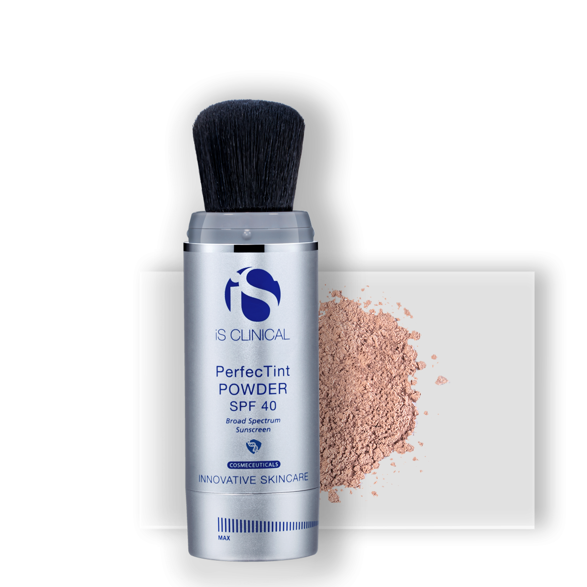 iS Clinical PerfecTint Powder SPF 40 (Beige) - Сонцезахисна пудра з ультрам'якою щіточкою у відтінку беж - фото №2 iS Clinical PerfecTint Powder SPF 40 (Beige) - Сонцезахисна пудра з ультрам'якою щіточкою у відтінку беж - фото №2