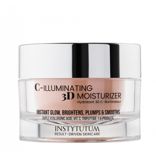INSTYTUTUM C-ILLUMINATING 3D-MOISTURIZER 50ml - ЗВОЛОЖУВАЛЬНИЙ КРЕМ З ЕФЕКТОМ СЯЯННЯ 