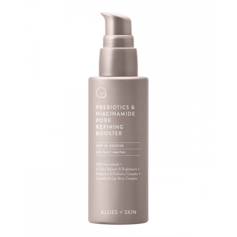 Allies of Skin Prebiotics & Niacinamide Pore Refining Booster 50ml - Бустер з пробіотиками та ніацинамідом 
