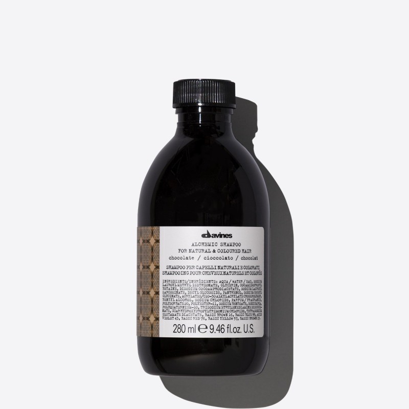 ALCHEMIC Shampoo Chocolate Davines шоколадний шампунь ALCHEMIC Shampoo Chocolate Davines шоколадний шампунь