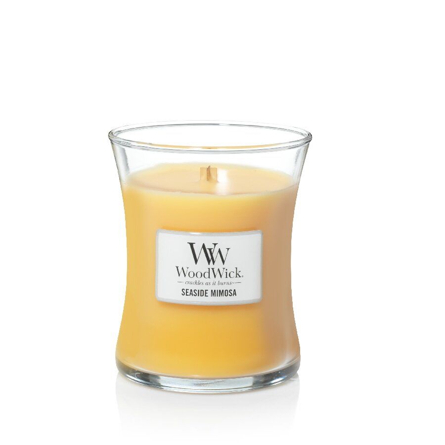 Ароматична свічка з ароматом цитрусових, винограду Woodwick Medium Seaside Mimosa 275 г