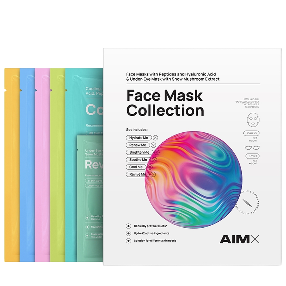 AIMX Face Mask Collection All Masks Set - Повна колекція масок для обличчя AIMX Face Mask Collection All Masks Set - Повна колекція масок для обличчя