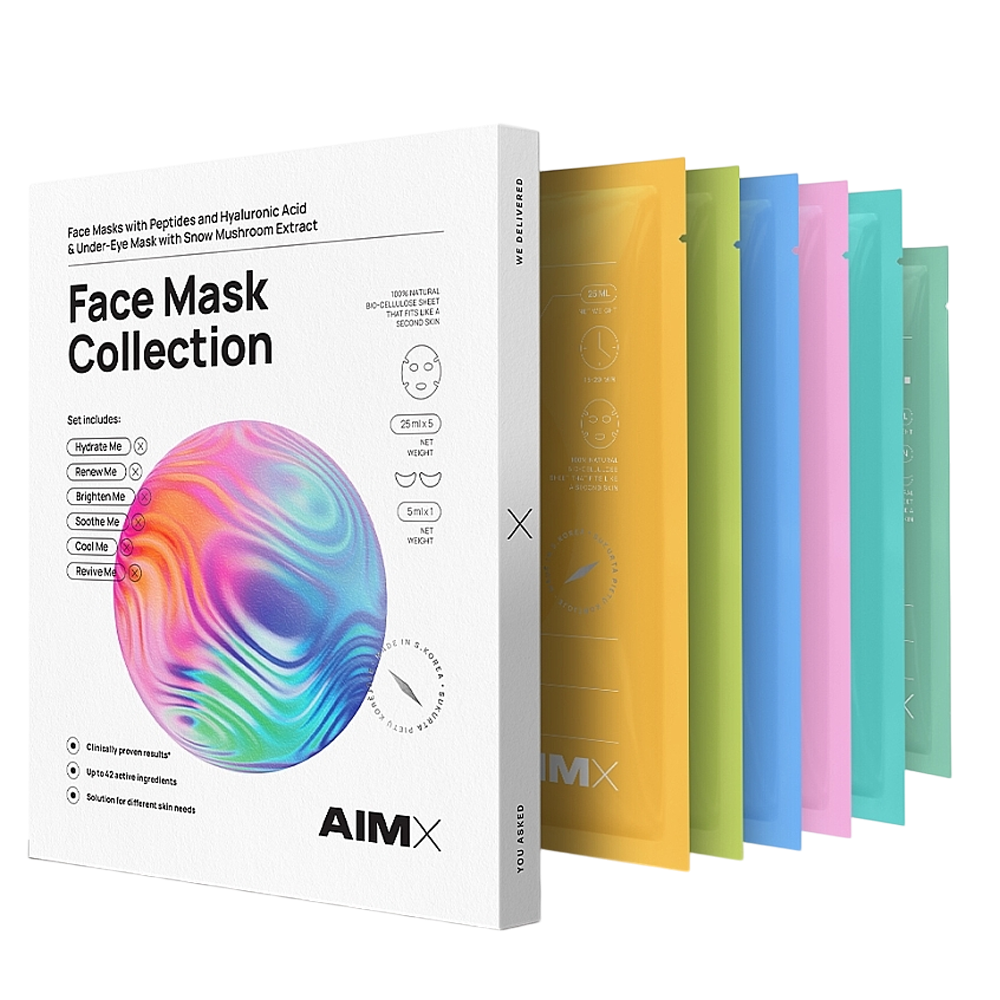AIMX Face Mask Collection All Masks Set - Повна колекція масок для обличчя - фото №5 AIMX Face Mask Collection All Masks Set - Повна колекція масок для обличчя - фото №5